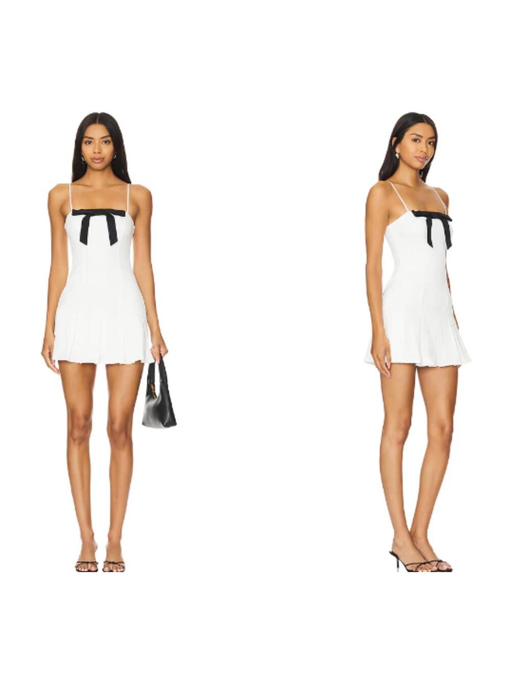 MORE TO COME Women's White Brea Mini Dress